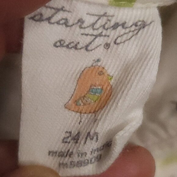 Starting Out Toddler Girls Bear Nature Lightweight Dress 24 Months - Picture 5 of 6